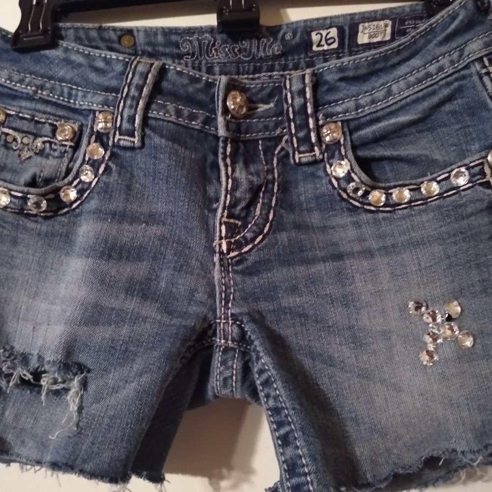 MISS ME JEAN SHORTS
